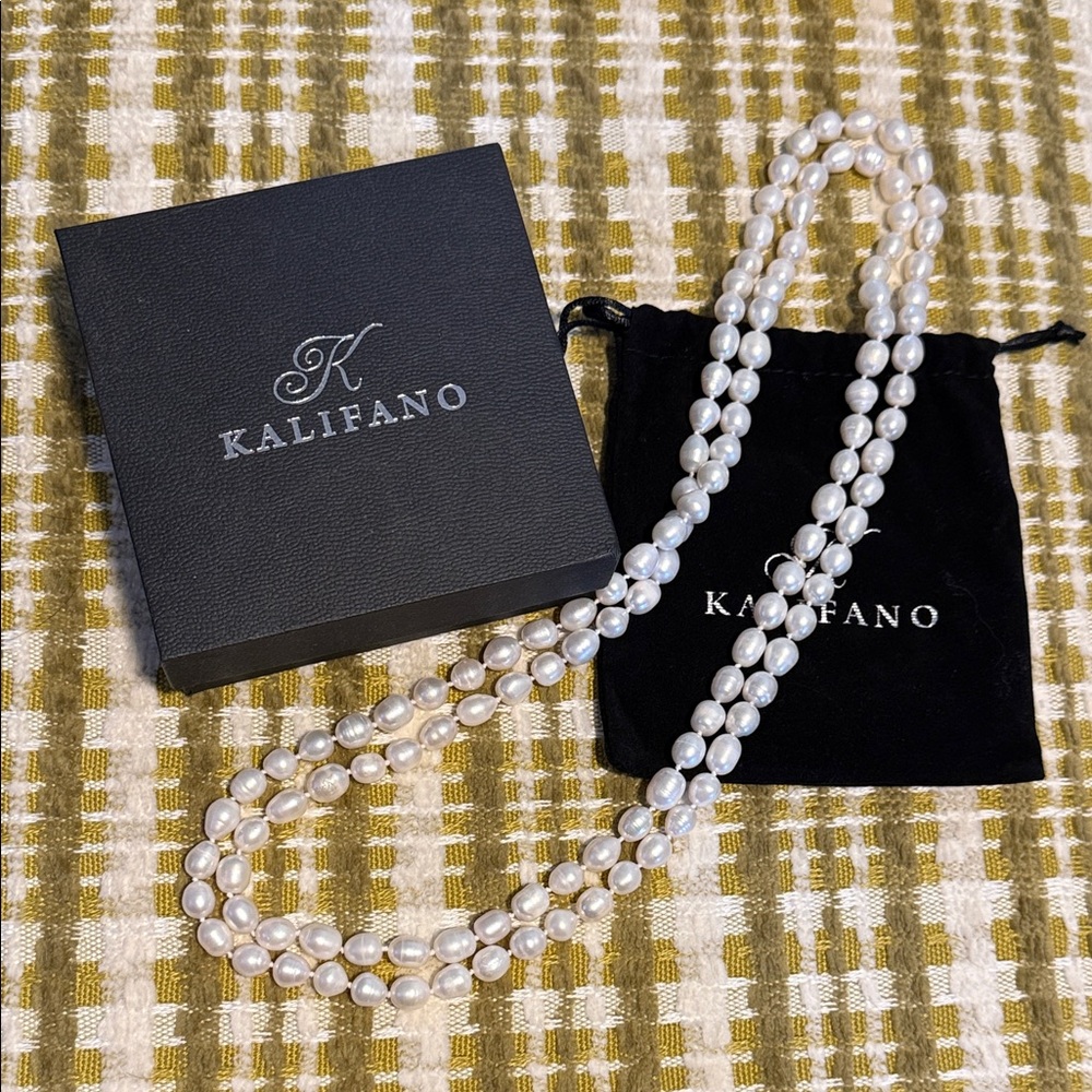 Kalifano Pearl Necklace